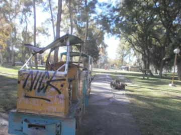 Comenzó a “renacer”; el trencito del Parque y pronto quedará listo