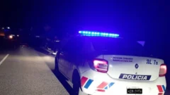 Violento choque entre un colectivo y un utilitario en Rawson