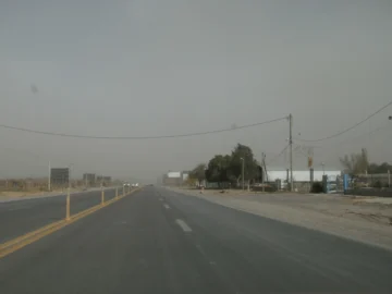 Avanza el fuerte viento en San Juan: seguilo en vivo, on line