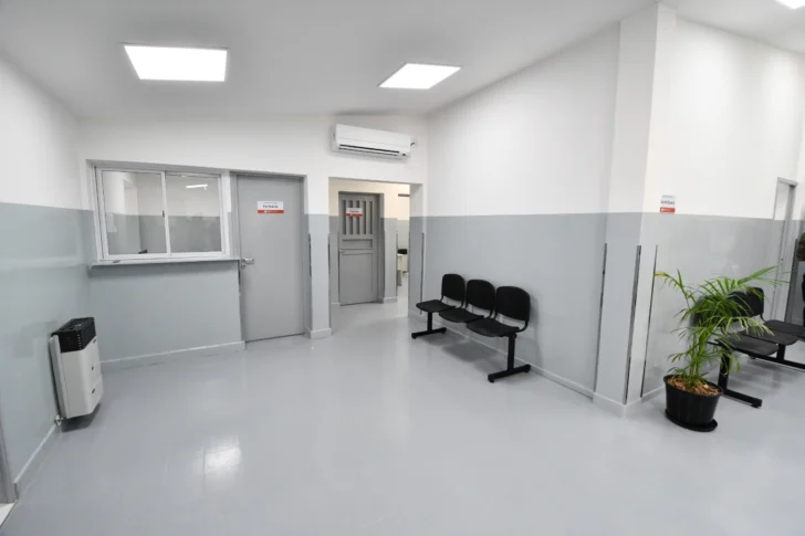 Las salas de espera, renovadas.
