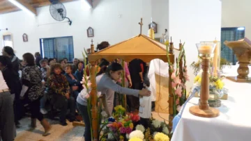 Encontrar y conservar el trabajo: los pedidos de los sanjuaninos a San Cayetano