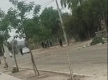 Video: atacaron con piedras a policías en un barrio de Caucete