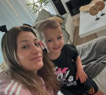 Video: el hijo de Mica Viciconte sufrió una caída y alarmó a todos