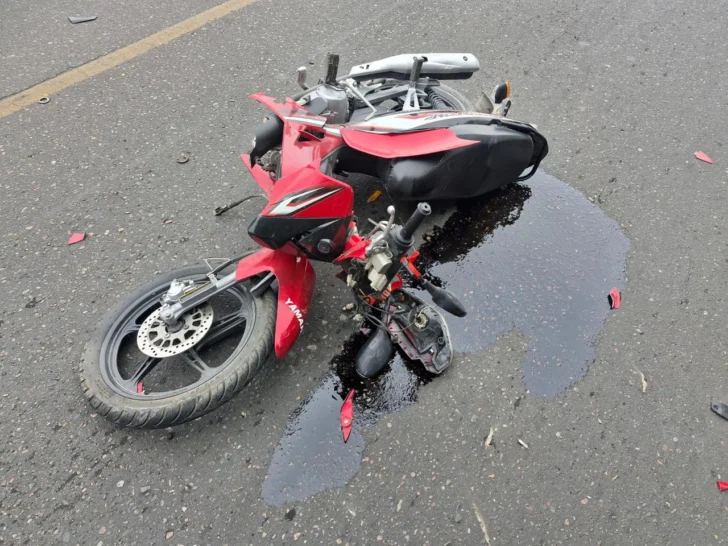 Fuerte choque en una esquina de Chimbas: hubo dos heridos