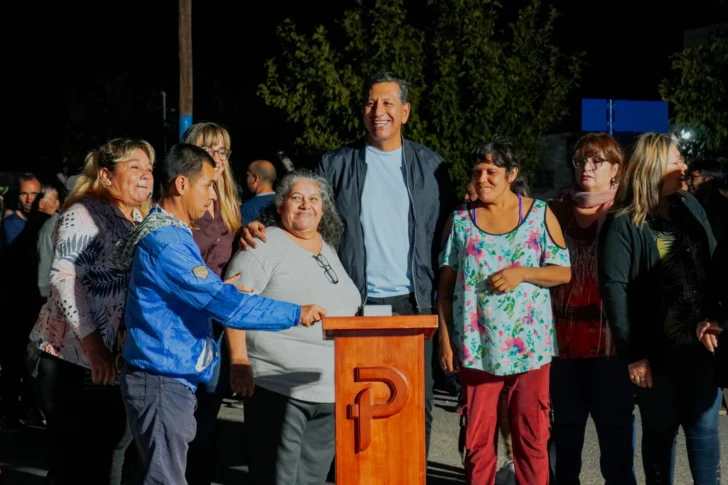 Pocito: nueva iluminación y un importante anuncio para los vecinos del Portal del Norte
