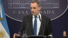 Adorni, categórico: “Victoria Villarruel no forma parte del proyecto”