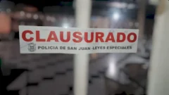Clausuraron un local en Caucete por falta de habilitación y exceso de horario