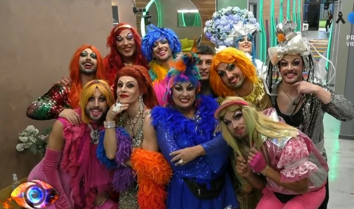 Desfile en Gran Hermano: una noche drag con mucho color y glamour