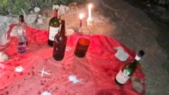 Terrible: en San Juan, rescataron a un perro maniatado en un ritual de brujería