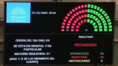 El Senado rechazó el proyecto Ficha Limpia
