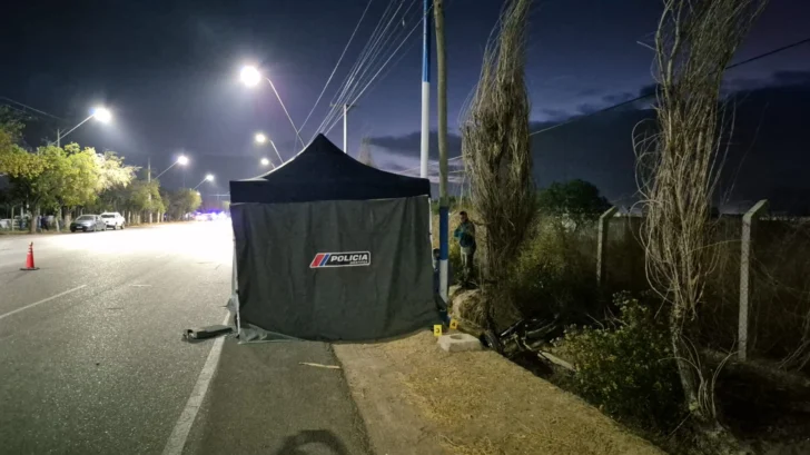 Murió un chico de 16 años tras chocar en moto en Pocito