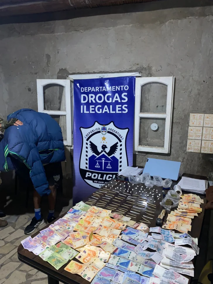 Secuestraron cocaína y marihuana en una vivienda de Albardón
