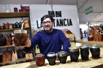 De electricista a empresario: el sanjuanino que triunfa con sus mates que llegaron hasta Mascherano, Lopilato y Bublé