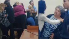 Gritos y disturbios tras conocerse la sentencia al policía por el crimen del camionero