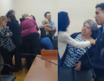 Gritos y disturbios tras conocerse la sentencia al policía por el crimen del camionero
