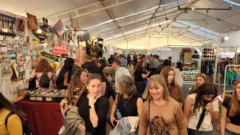 Gran concurrencia en la penúltima jornada de la Feria de las Artesanías en San Juan