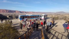 La Ruta de los Arrieros avanza en Ischigualasto y ya llega al kilómetro 9