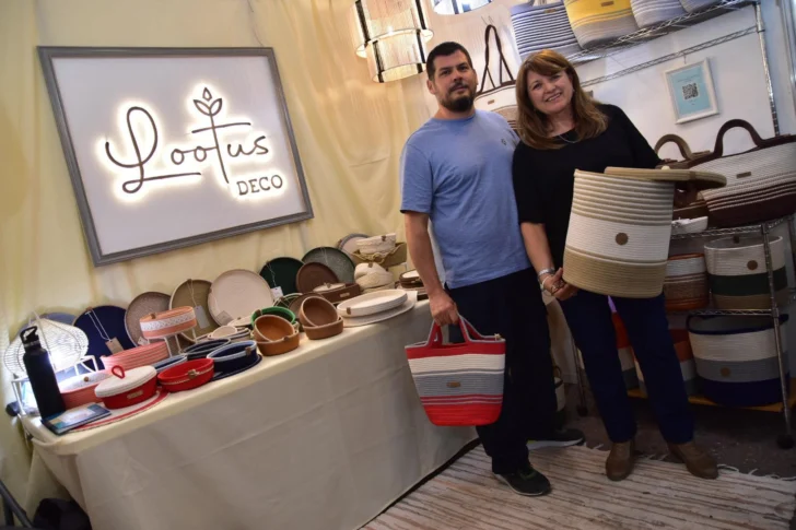 Los productos con cuerdas y sogas que llaman la atención en la Feria de las Artesanías