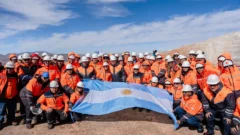 En Veladero: el gobernador Orrego encabezó el acto del Día de la Minería