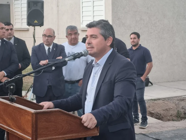 Inauguraron obras de pavimentación en el Barrio STOTAC de Rawson