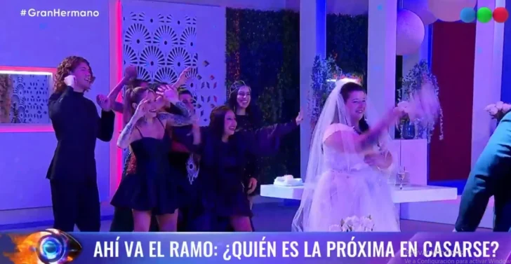 Casamiento en Gran Hermano: hubo sorpresas al momento de tirar el ramo