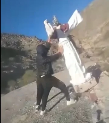 Indignación en San Martín: vandalizaron una imagen religiosa en la Quebrada Nacif Weiss