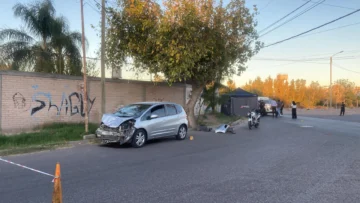 Fatal accidente: un motociclista murió en una intersección de Capital
