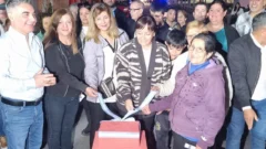 Inauguraron nueva iluminación en una emblemática calle de Chimbas