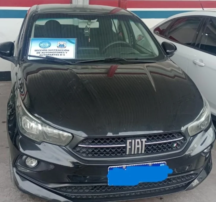 Secuestraron un auto mellizo en Rawson