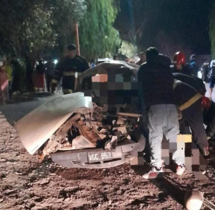 En San Martín: una mujer murió en un brutal choque