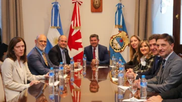 Orrego se reunió con el embajador de Canadá en Argentina