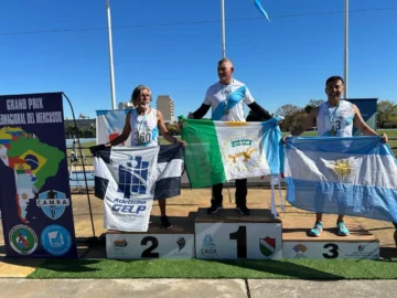 Un sanjuanino se subió al podio del Grand Prix Internacional del Mercosur 2025
