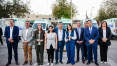 Nueve hospitales públicos de San Juan, con nuevas ambulancias