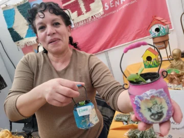 De las aulas rurales al vivero: la inspiradora historia de una jubilada en Iglesia