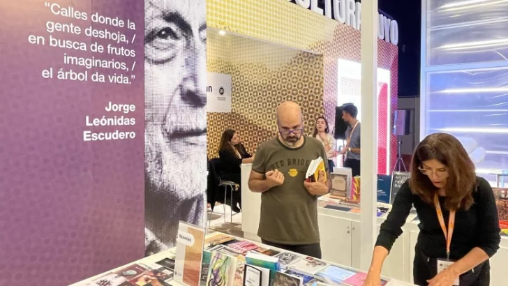 Jorge Leónidas Escudero, homenajeado por San Juan en la Feria del Libro
