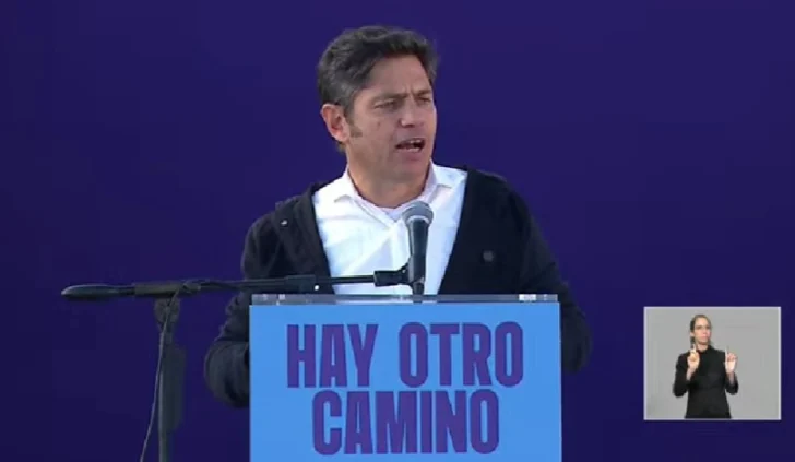 Para Kicillof, Milei le declaró la “guerra al pueblo que labura”