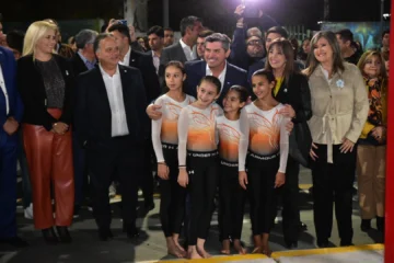 Inauguraron la transformación de un sector clave de calle 25 de Mayo en Capital