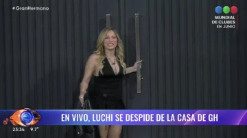 Golpe al tridente: el mensaje de Luchi al ser eliminada de “Gran Hermano”