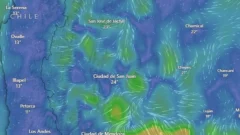 Fuerte viento zonda primero y sur después: mirá on line cómo avanzan las ráfagas