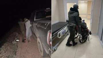 Rescataron a un mujer que se extravió en el Paso de Agua Negra
