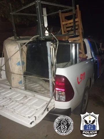 Contrataron a un sanjuanino como casero y saqueó 3 cabañas