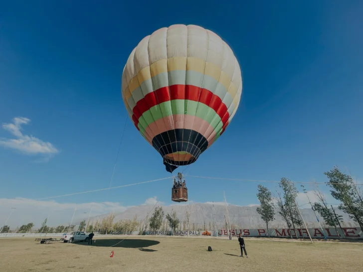 Todo lo que tenés que saber del show de globos aerostáticos en Pocito