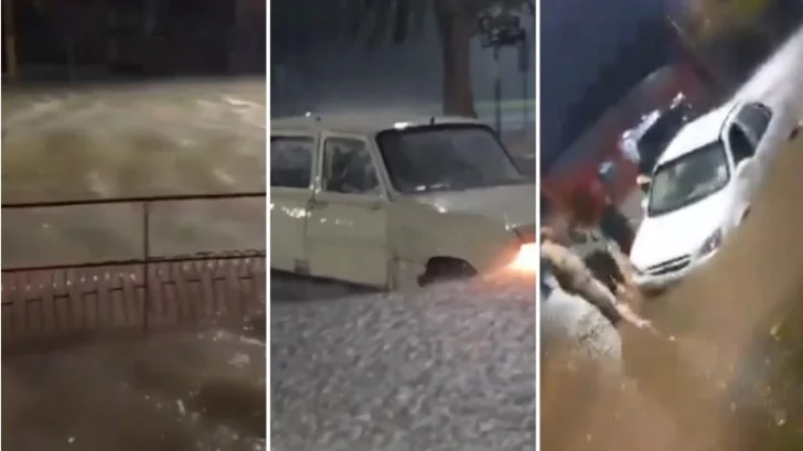 Tremenda ola polar: una provincia suspendió clases por intensas lluvias
