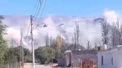 Videos: el intenso sismo en La Rioja causó derrumbes en montañas
