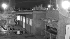Desvalijaron una casa quinta en Pocito y todo quedó filmado