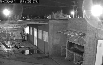 Desvalijaron una casa quinta en Pocito y todo quedó filmado