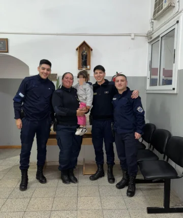 Una nena sanjuanina sufrió un principio de infarto y policías lograron salvarla