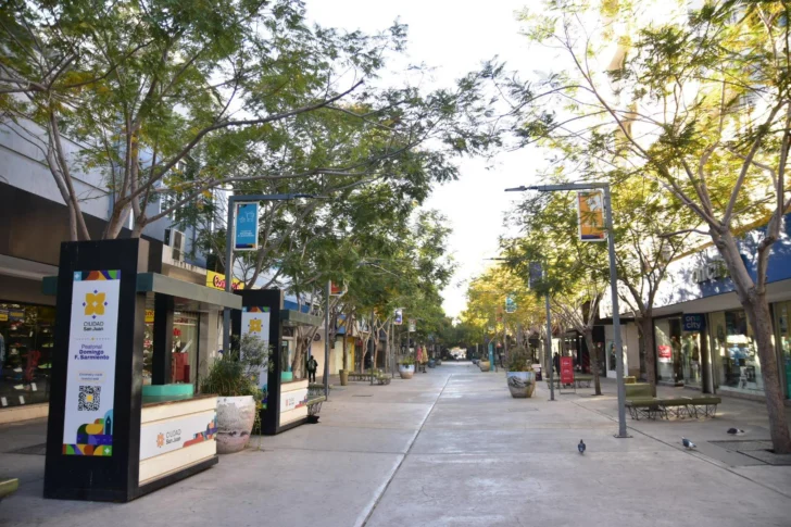 Peatonal centro comercio