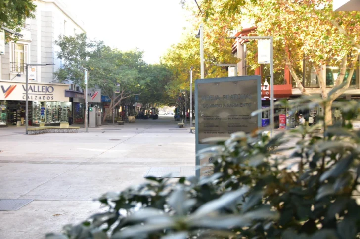 centro peatonal comercio