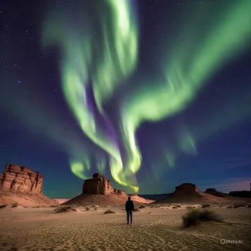 Habrá una tormenta solar y las auroras podrían verse en Argentina: ¿cuándo y dónde?